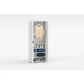 Home Affaire JOLLY Stauraumschrank 72,5 x 36 x 178 cm Weiß