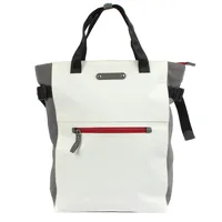 7clouds Shopper-Rucksack Mendo 7.4", white-grey - Weiß