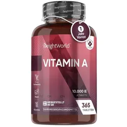 WeightWorld Vitamin A