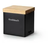 Continenta Vorratsdose rechteckig schwarz 14 x 12 x 15,5 cm
