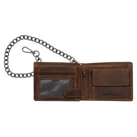 GREENBURRY Vintage Herren Geldbörse braun
