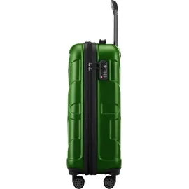 suitline Hartschalenkoffer Trolley 4-Rollen Cabin 55 cm / 34 l grün