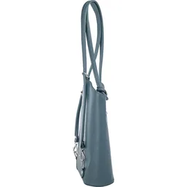 Cluty Shopper Rucksack Kombination Silber