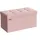 Songmics Sitzbank 38 x 76 x 38 cm pastellrosa