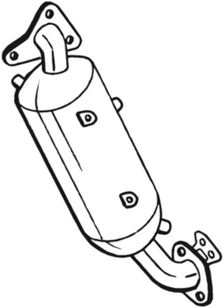 Ruß-/Partikelfilter Abgasanlage BOSAL 095-316