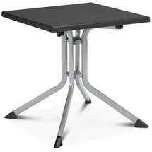 Kettler Klapptisch 70 x 70 x 74 cm Silber/Anthrazit