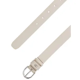 Tommy Hilfiger Damengürtel Leder 2,5 cm breit beige 90