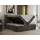 MKS Meble Boxspringbett 200 x 200 cm H3 Dunkelgrau