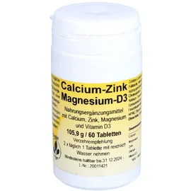 MeRoSan Diätvertrieb GmbH Calcium-zink-magnesium-d3 Tabletten