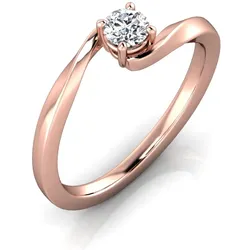 Verlobungsring VR31 585er Rotgold - 5730