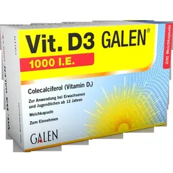 Vit. D3 Galan 1000 I.E. 200 St Weichkapseln
