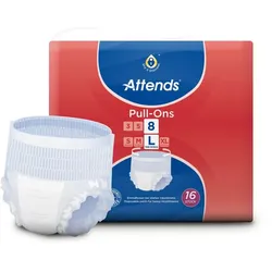 Attends Pull-Ons 8 Large