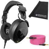 RØDE Microphones Rode NTH-100 Kopfhörer mit 2.4m Kabel Pink + keepdrum Tuch
