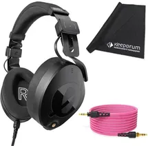 RØDE Microphones Rode NTH-100 Kopfhörer mit 2.4m Kabel Pink + keepdrum Tuch