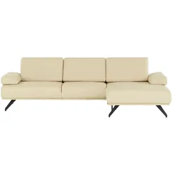 SOHO Ecksofa  Gemma ¦ creme ¦ Maße (cm): B: 282 H: 84 T: 166