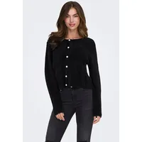 Only Cardigan in Schwarz - L