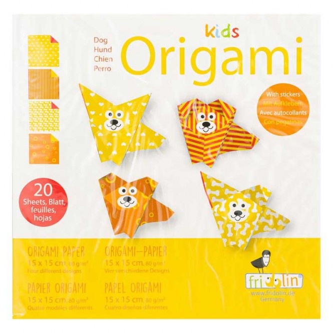 Fridolin Kids Origami Hund