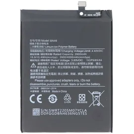 AccuCell Akku passend für Xiaomi Redmi Note 6, Note 8, Li-Polymer, 3,85V, 3900mAh, 15Wh, built-in, ohne Werkzeug