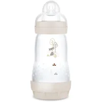 Mam Baby MAM Easy Start Anti-Colic (260 ml), besonders gut akzeptierte Milchflasche, Baby Trinkflasche mit Bodenventil gegen Koliken & Sauger Größe 1, 0+ Monate, Fuchs