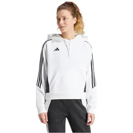 adidas Tiro 24 Hoodie Schwarz/Weiß L