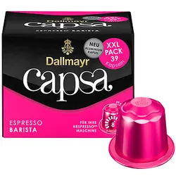 Dallmayr Capsa Espresso Barista Kaffeekapseln, kräftig, 39 Portionen