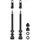 Force Fahrradzubehör Ventilsatz für Tubeless 2 x SV 80 mm schwarz