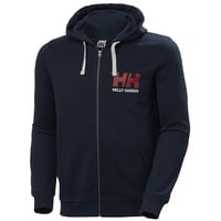 HELLY HANSEN Herren HH Logo Full Zip, Navy, M