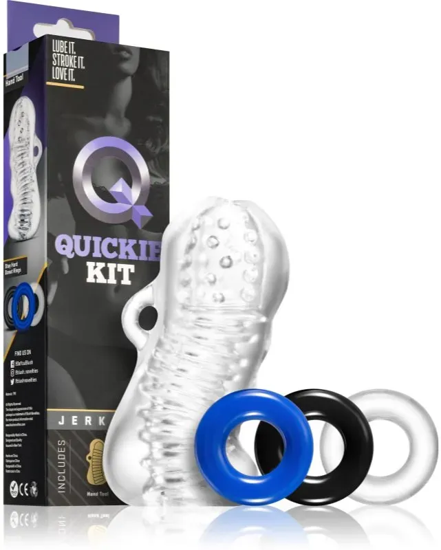 Blush Jerk Off Quickie Kit Set mit Sexspielzeugen