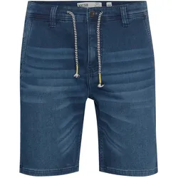 Jeansshorts INDICODE "Jeansshorts IDGodo", Herren, Gr. M, N-Gr, blau (dunkelblau), Obermaterial: 80% Baumwolle CO. 18% Polyester PES. 2% Elasthan EL., Jeans Jeansshorts