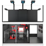 Red Sea REEFER MAX 525 G2+ System Aquarium mit Unterschrank Weiß