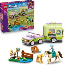 LEGO Friends Pferd und Fohlen mit Pferdeanhänger 42695