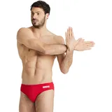 Arena Badehose Team Herren Slip Rot/Weiß 6