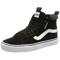 Vans Filmore Hi Vansguard Sneaker, Suede Black White, 36.5 EU