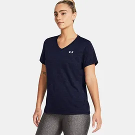 Under Armour Tech SSV- Twist Kurzarm-t-shirt - Midnight Navy / White - M