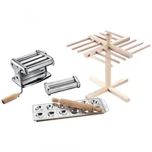 Titania Pastamaschine Titania La Tua Pasta Silber, Braun