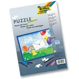 Folia Puzzle 35tlg.blanko weiß