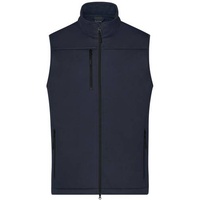 Men's Softshell Vest Klassische Softshellweste im sportlichen Design aus recyceltem Polyester blau, Gr. L