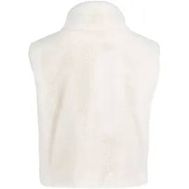 Betty Barclay Plüschweste mit Reißverschluss in creme, | Gr.: 44