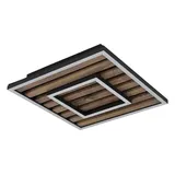 GLOBO LED-Deckenleuchte WOODY 30 cm