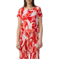 S.Oliver T-Shirt - rot|mehrfarbig - 40