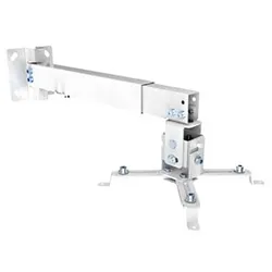 Equip Wand-/Deckenprojektorhalterung - Kipp- und schwenkbar - Verstellbar 430-650mm - Max. Gewicht 20kg EQ650703