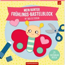 Coppenrath Verlag Mein bunter Frühlings-Bastelblock