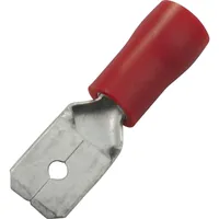  Flachstecker 6,3x0,8 Querschnitt 2,5 - 6 mm2 isoliert gelb