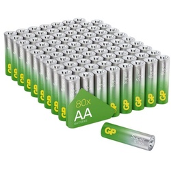GP Batteries 80er-Pack Batterien »Super Alkaline« Mignon / AA / LR06
