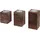 Mendler Teelichthalter HWC-C58 Holz Braun