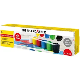 Eberhard Faber Schulmalfarben 6 x 25,0 ml