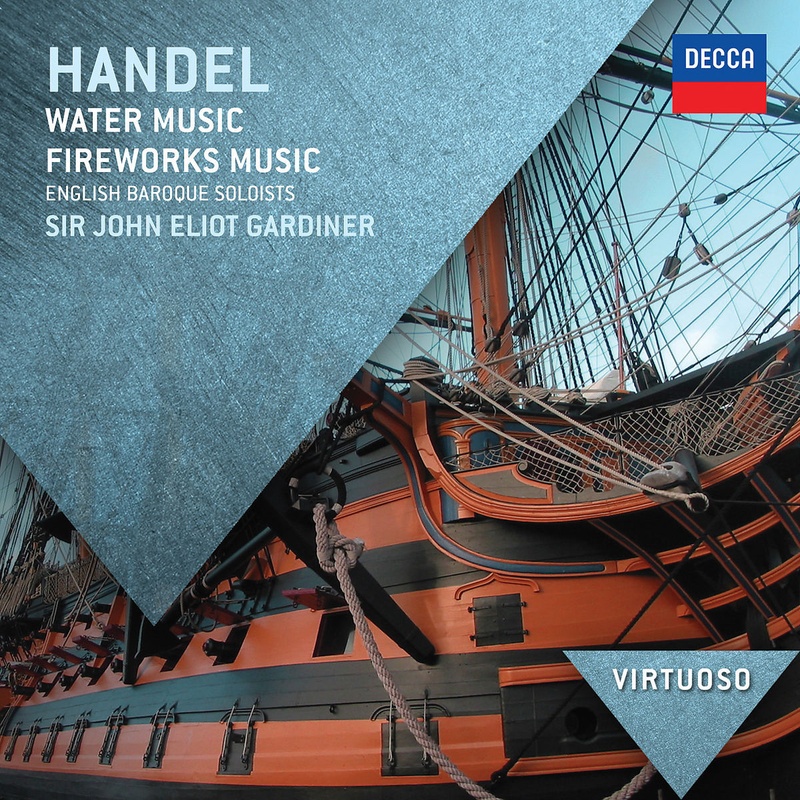 Handel: Water Music  Fireworks Music - Ebs  John Eliot Gardiner. (CD)