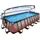 EXIT TOYS Wood Pool 540 x 250 x 122 cm inkl. Sandfilter und Abdeckung