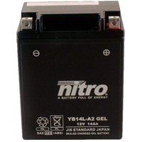Batterie 12V 14AH YB14L-A2 Gel Nitro XJ 900 58L 85-86