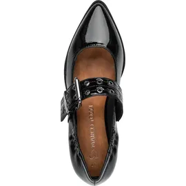Marco Tozzi Damen 2-22128-45, Ballerina, Black Patent, 38